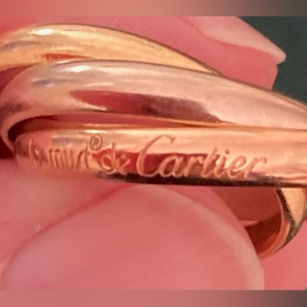 Iconic Cartier a trinity band/ring, the Rolling Ring - Picture 4 of 6